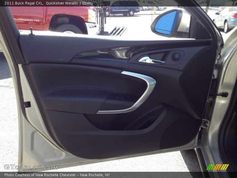 Quicksilver Metallic / Ebony 2011 Buick Regal CXL