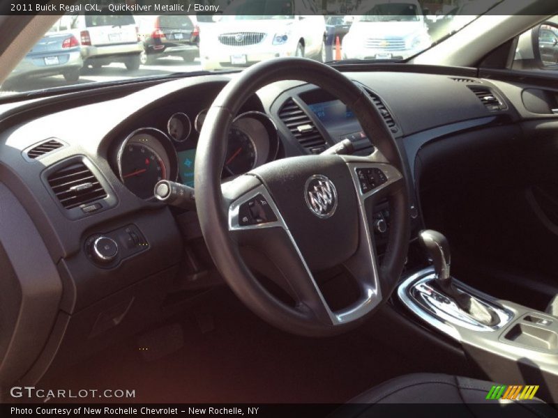 Quicksilver Metallic / Ebony 2011 Buick Regal CXL