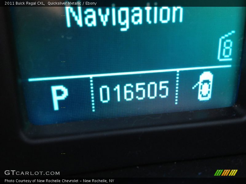 Quicksilver Metallic / Ebony 2011 Buick Regal CXL