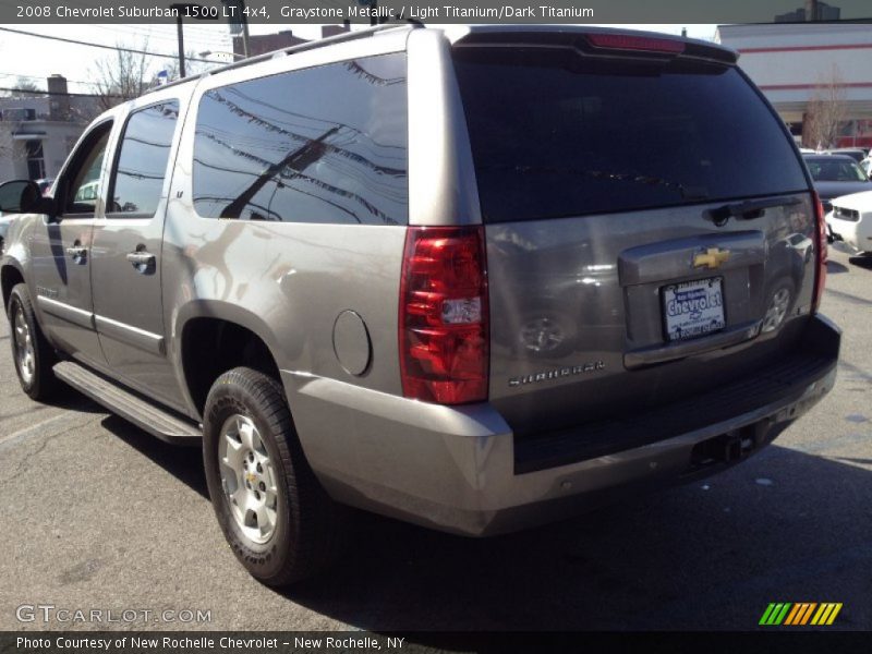 Graystone Metallic / Light Titanium/Dark Titanium 2008 Chevrolet Suburban 1500 LT 4x4