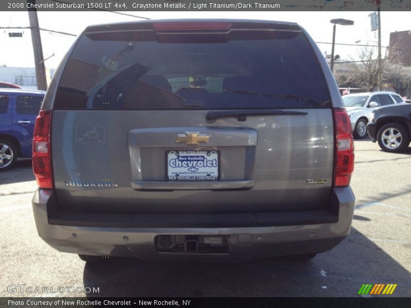 Graystone Metallic / Light Titanium/Dark Titanium 2008 Chevrolet Suburban 1500 LT 4x4