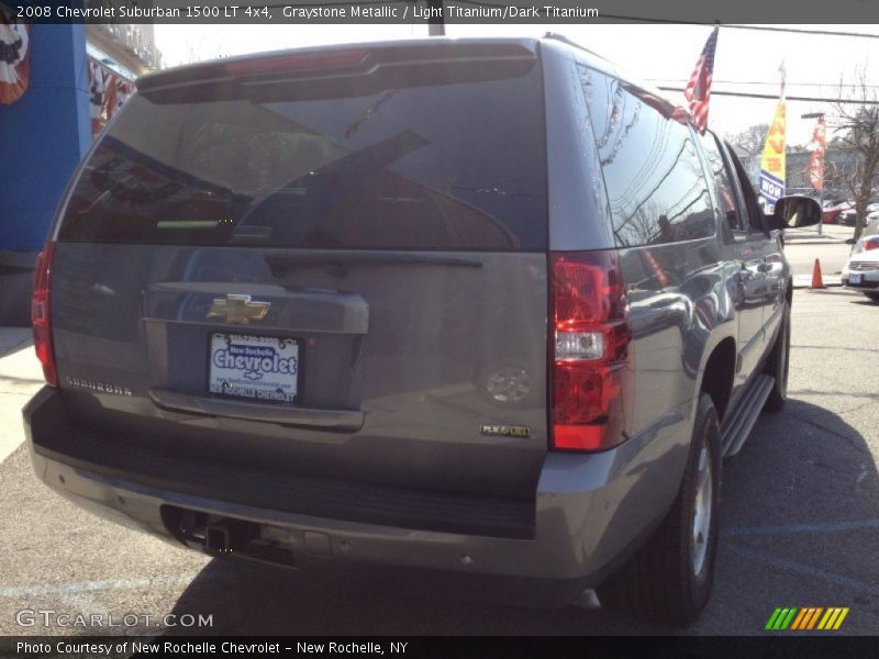 Graystone Metallic / Light Titanium/Dark Titanium 2008 Chevrolet Suburban 1500 LT 4x4