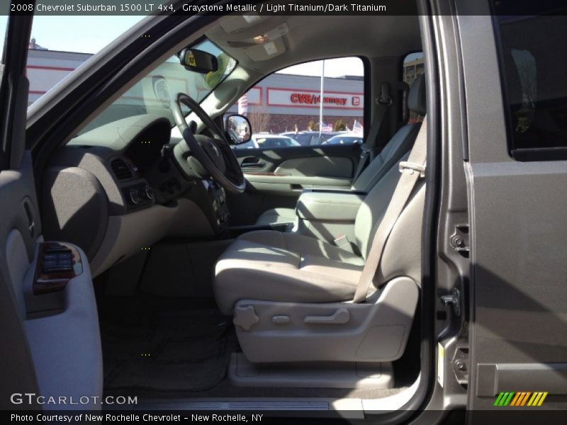 Graystone Metallic / Light Titanium/Dark Titanium 2008 Chevrolet Suburban 1500 LT 4x4