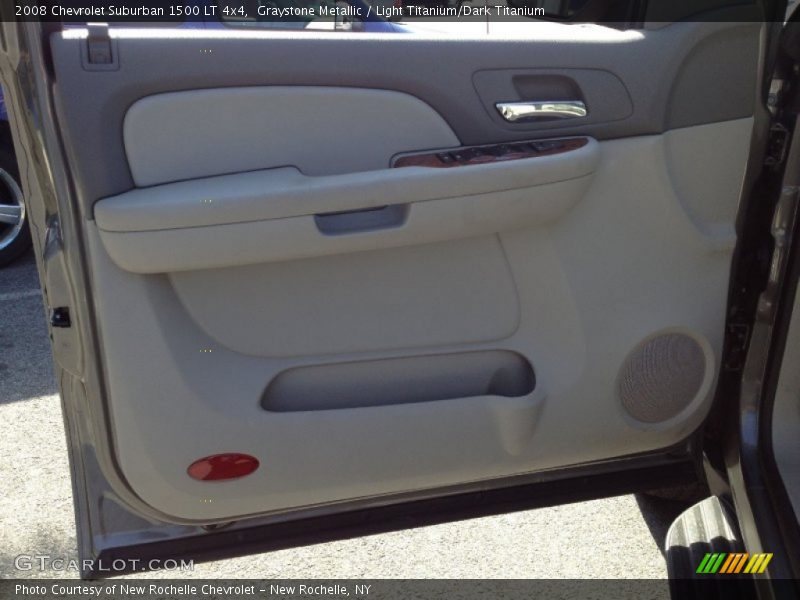 Graystone Metallic / Light Titanium/Dark Titanium 2008 Chevrolet Suburban 1500 LT 4x4