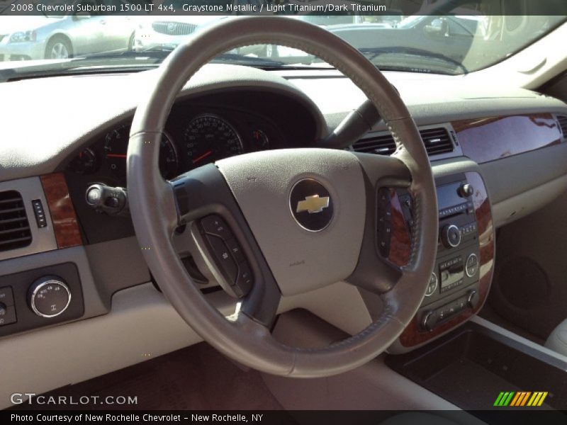 Graystone Metallic / Light Titanium/Dark Titanium 2008 Chevrolet Suburban 1500 LT 4x4
