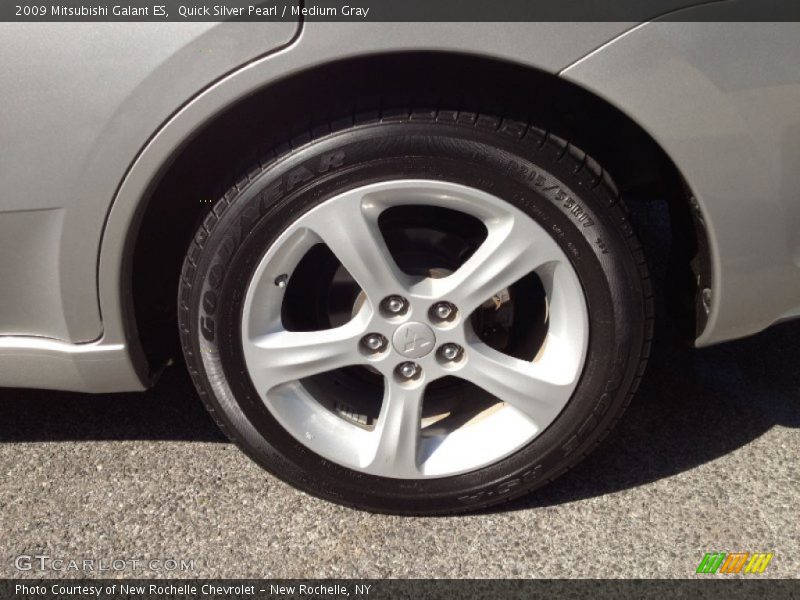 Quick Silver Pearl / Medium Gray 2009 Mitsubishi Galant ES