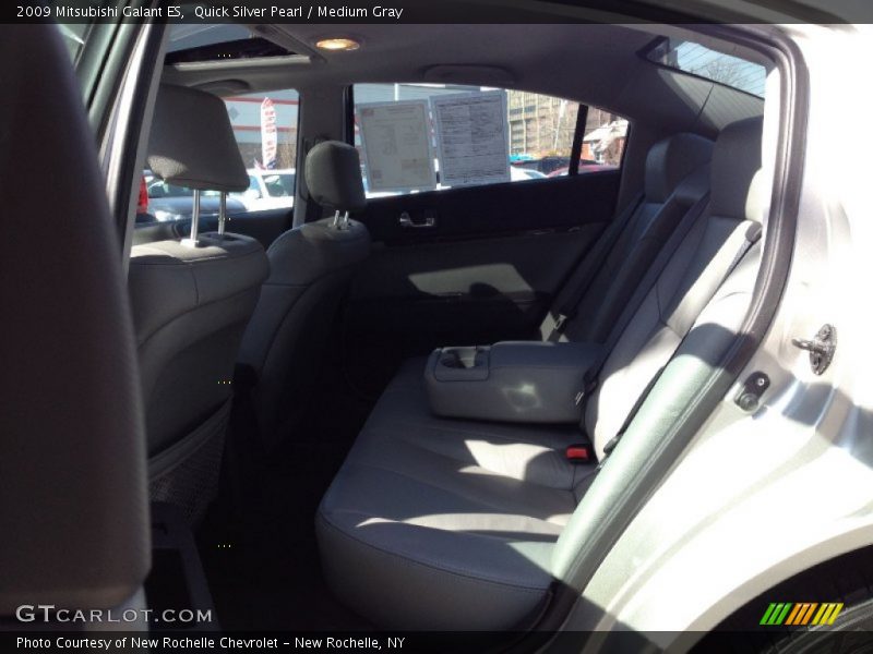 Quick Silver Pearl / Medium Gray 2009 Mitsubishi Galant ES