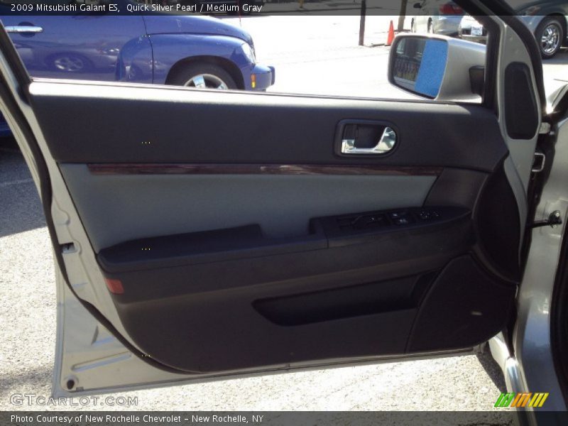 Quick Silver Pearl / Medium Gray 2009 Mitsubishi Galant ES