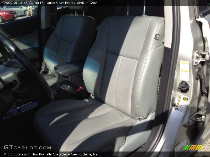 Quick Silver Pearl / Medium Gray 2009 Mitsubishi Galant ES