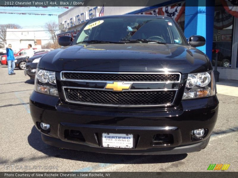 Black / Ebony 2012 Chevrolet Tahoe LT 4x4