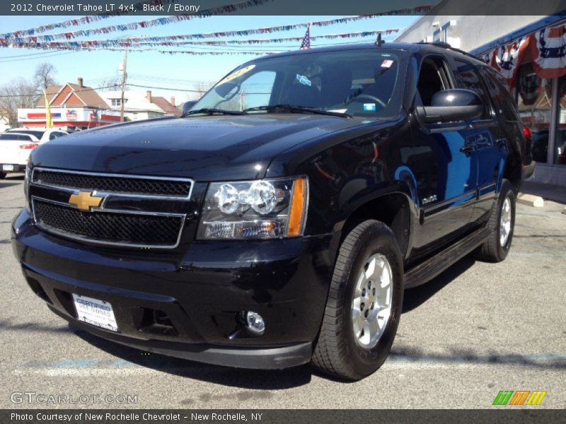 Black / Ebony 2012 Chevrolet Tahoe LT 4x4