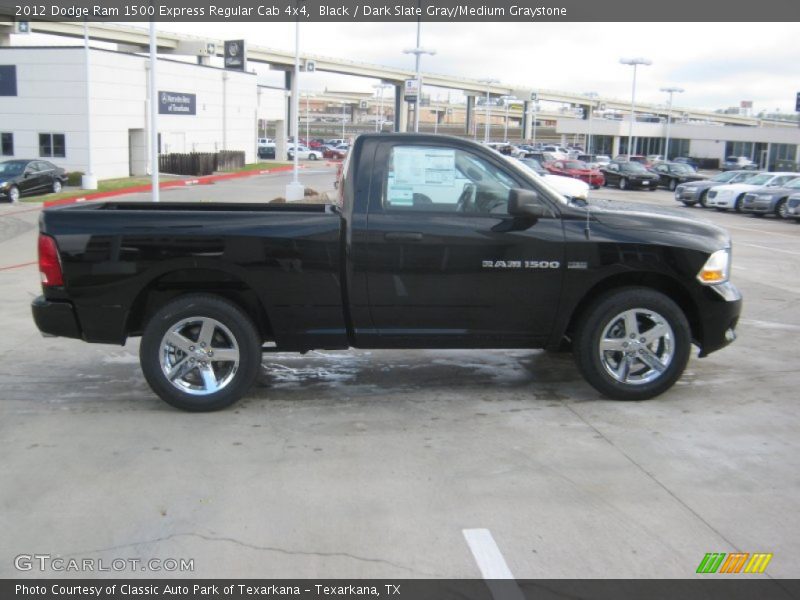 Black / Dark Slate Gray/Medium Graystone 2012 Dodge Ram 1500 Express Regular Cab 4x4