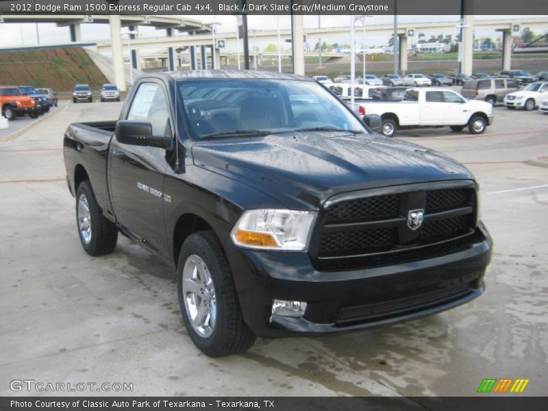 Front 3/4 View of 2012 Ram 1500 Express Regular Cab 4x4