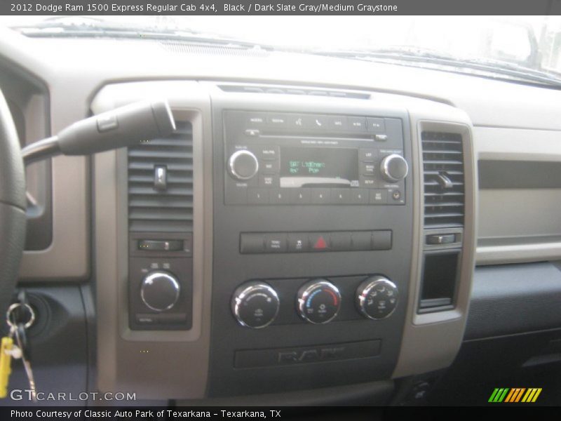 Black / Dark Slate Gray/Medium Graystone 2012 Dodge Ram 1500 Express Regular Cab 4x4
