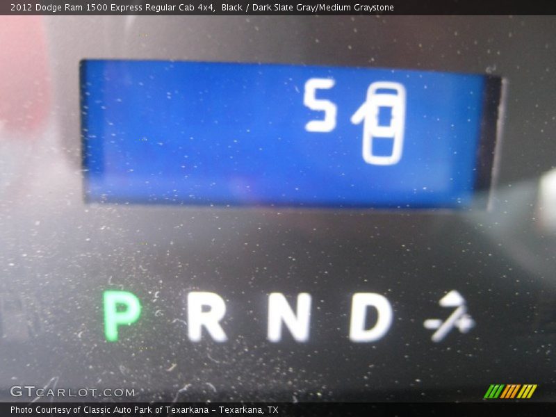 Black / Dark Slate Gray/Medium Graystone 2012 Dodge Ram 1500 Express Regular Cab 4x4