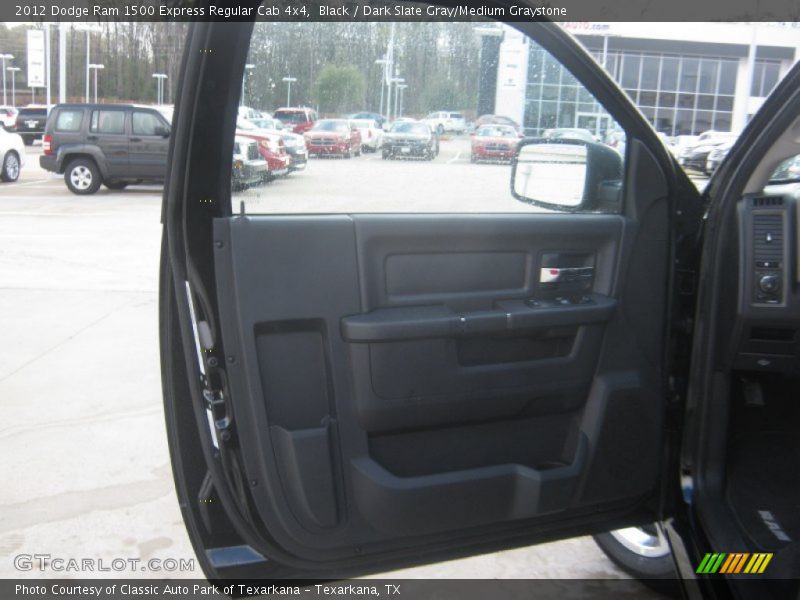 Black / Dark Slate Gray/Medium Graystone 2012 Dodge Ram 1500 Express Regular Cab 4x4