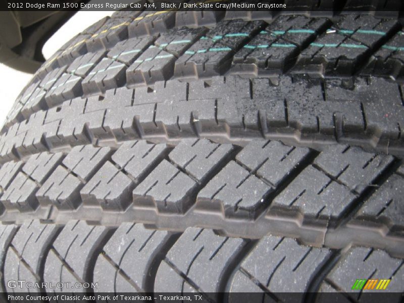 Black / Dark Slate Gray/Medium Graystone 2012 Dodge Ram 1500 Express Regular Cab 4x4