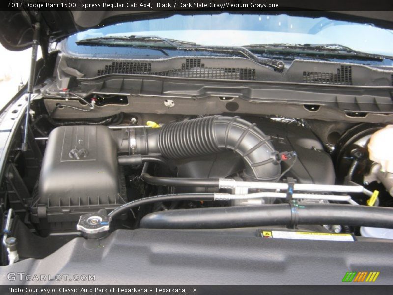 Black / Dark Slate Gray/Medium Graystone 2012 Dodge Ram 1500 Express Regular Cab 4x4