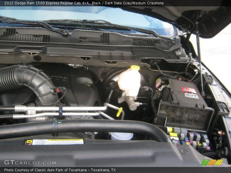 Black / Dark Slate Gray/Medium Graystone 2012 Dodge Ram 1500 Express Regular Cab 4x4