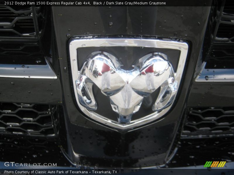 Black / Dark Slate Gray/Medium Graystone 2012 Dodge Ram 1500 Express Regular Cab 4x4