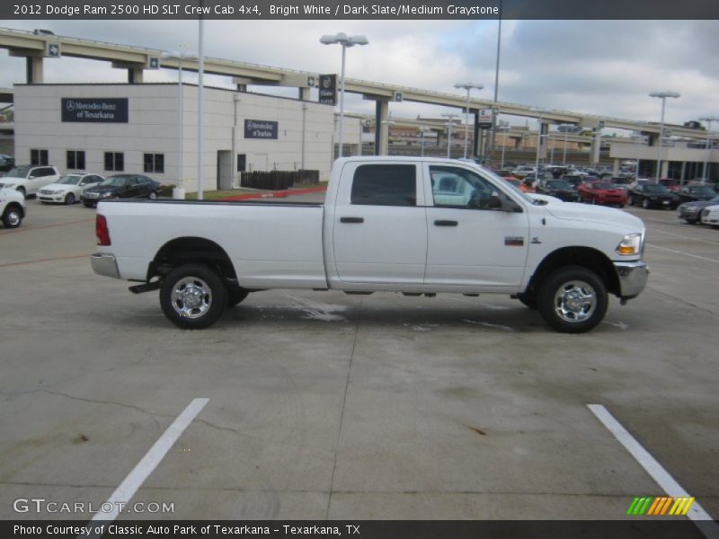 Bright White / Dark Slate/Medium Graystone 2012 Dodge Ram 2500 HD SLT Crew Cab 4x4