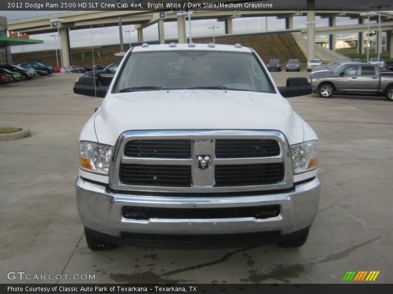 Bright White / Dark Slate/Medium Graystone 2012 Dodge Ram 2500 HD SLT Crew Cab 4x4