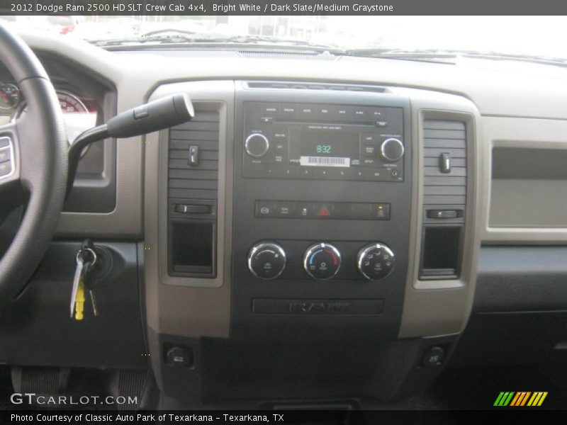 Bright White / Dark Slate/Medium Graystone 2012 Dodge Ram 2500 HD SLT Crew Cab 4x4