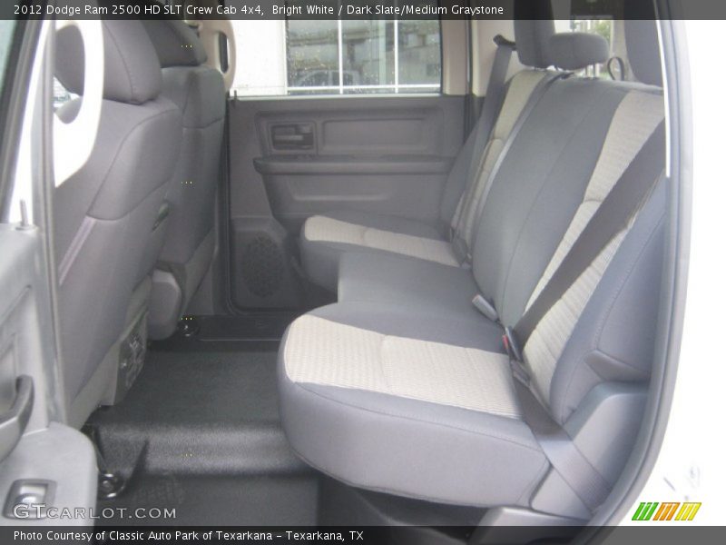 Bright White / Dark Slate/Medium Graystone 2012 Dodge Ram 2500 HD SLT Crew Cab 4x4