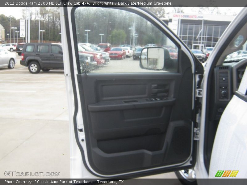 Bright White / Dark Slate/Medium Graystone 2012 Dodge Ram 2500 HD SLT Crew Cab 4x4