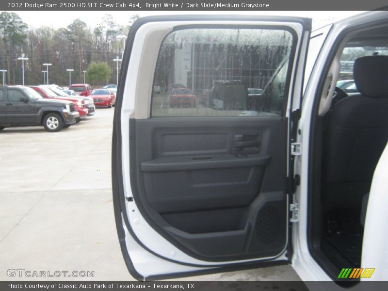 Bright White / Dark Slate/Medium Graystone 2012 Dodge Ram 2500 HD SLT Crew Cab 4x4