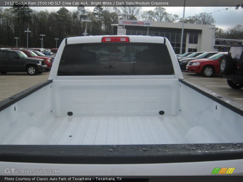 Bright White / Dark Slate/Medium Graystone 2012 Dodge Ram 2500 HD SLT Crew Cab 4x4