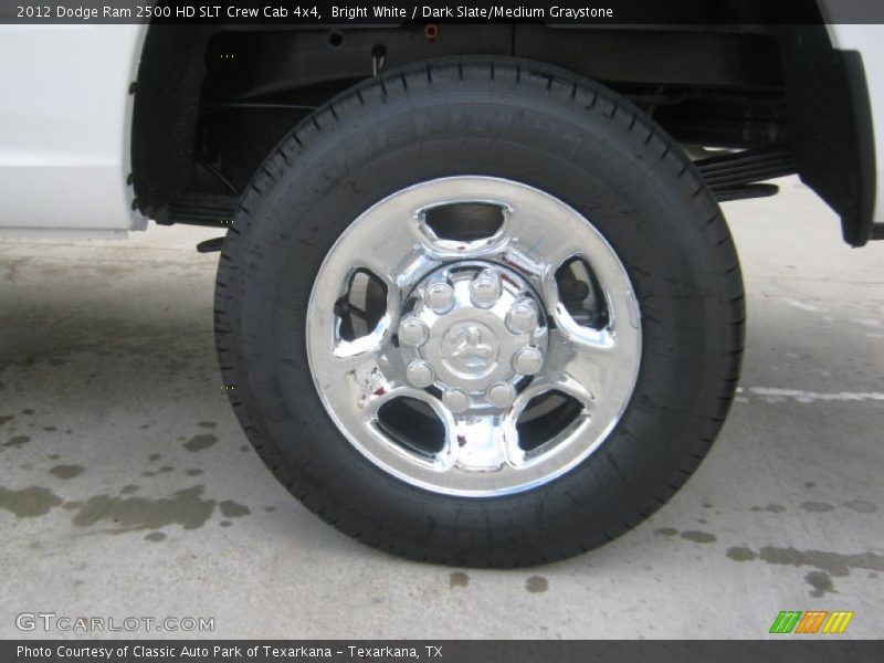 Bright White / Dark Slate/Medium Graystone 2012 Dodge Ram 2500 HD SLT Crew Cab 4x4