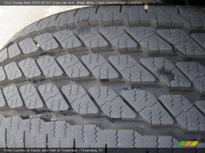 Bright White / Dark Slate/Medium Graystone 2012 Dodge Ram 2500 HD SLT Crew Cab 4x4
