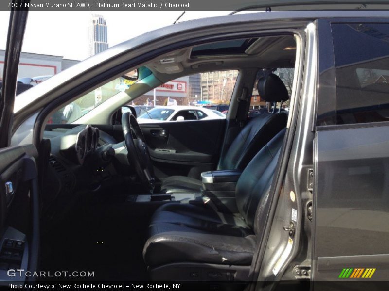 Platinum Pearl Matallic / Charcoal 2007 Nissan Murano SE AWD