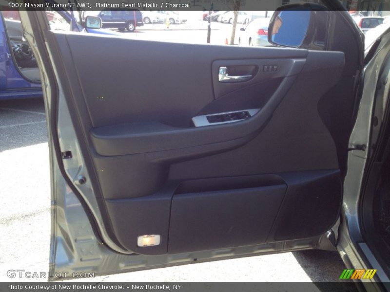 Platinum Pearl Matallic / Charcoal 2007 Nissan Murano SE AWD