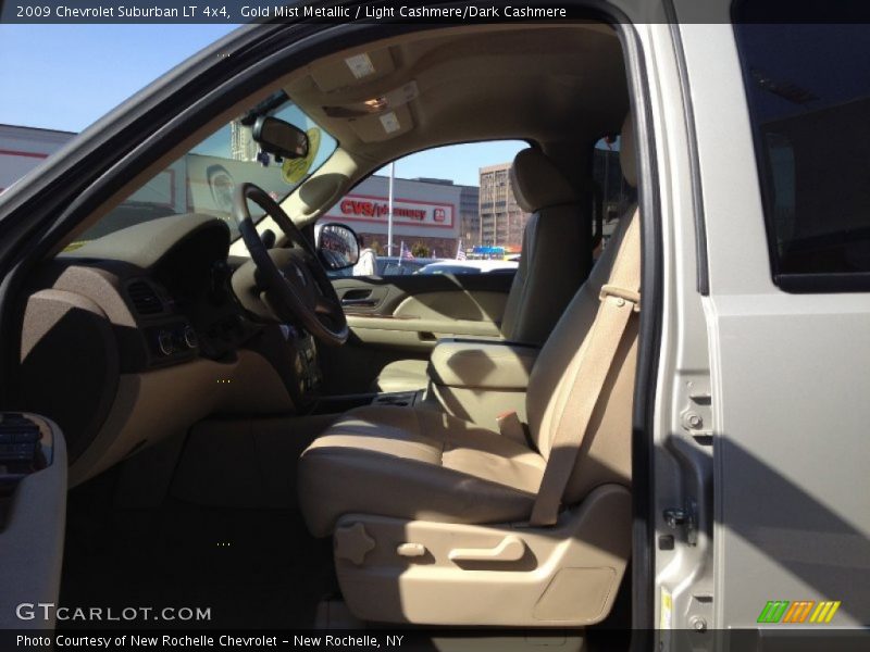 Gold Mist Metallic / Light Cashmere/Dark Cashmere 2009 Chevrolet Suburban LT 4x4