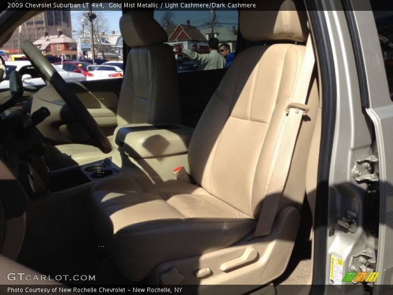 Gold Mist Metallic / Light Cashmere/Dark Cashmere 2009 Chevrolet Suburban LT 4x4