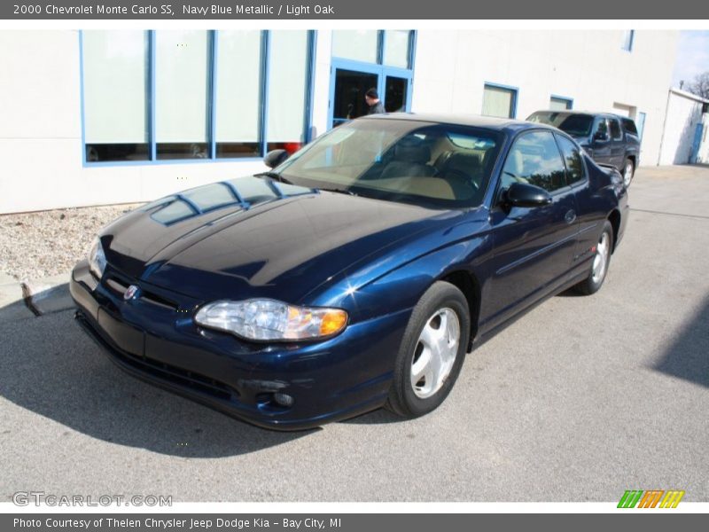 Navy Blue Metallic / Light Oak 2000 Chevrolet Monte Carlo SS