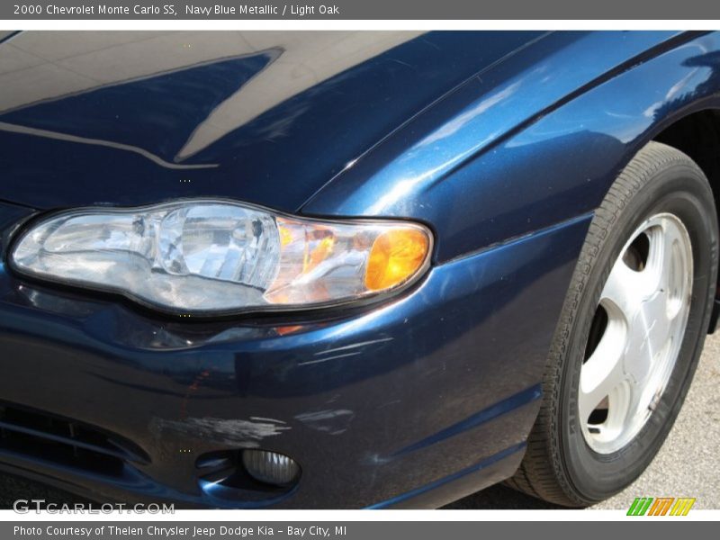 Navy Blue Metallic / Light Oak 2000 Chevrolet Monte Carlo SS