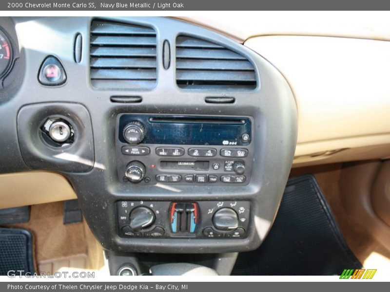 Navy Blue Metallic / Light Oak 2000 Chevrolet Monte Carlo SS