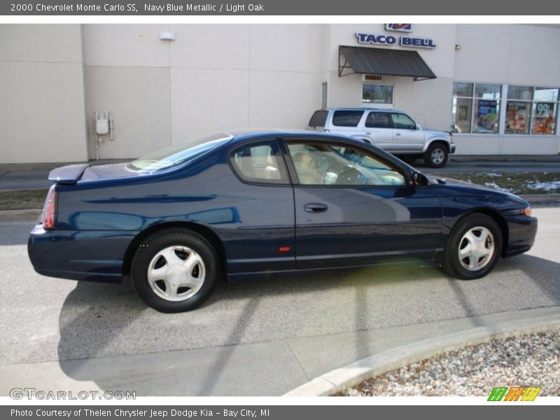 Navy Blue Metallic / Light Oak 2000 Chevrolet Monte Carlo SS