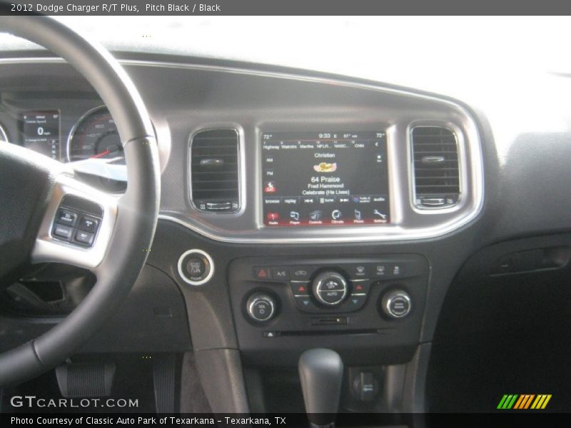 Pitch Black / Black 2012 Dodge Charger R/T Plus