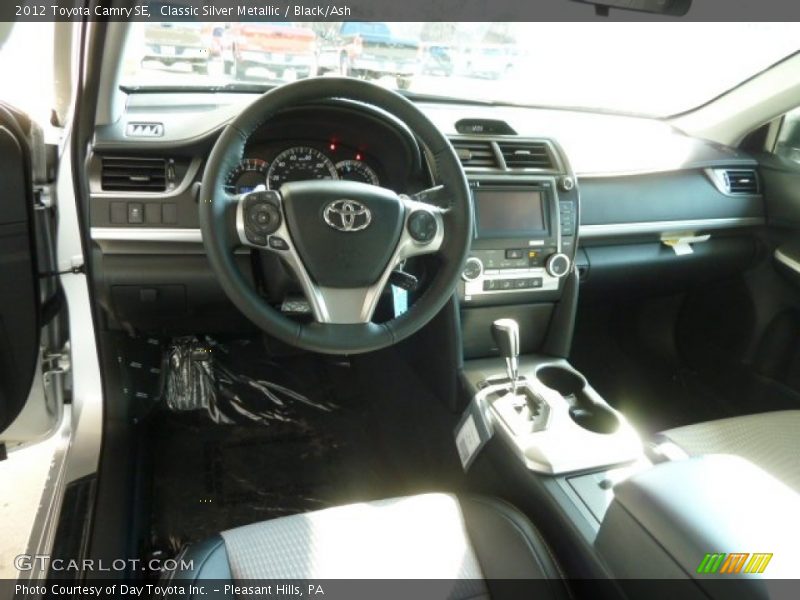 Classic Silver Metallic / Black/Ash 2012 Toyota Camry SE