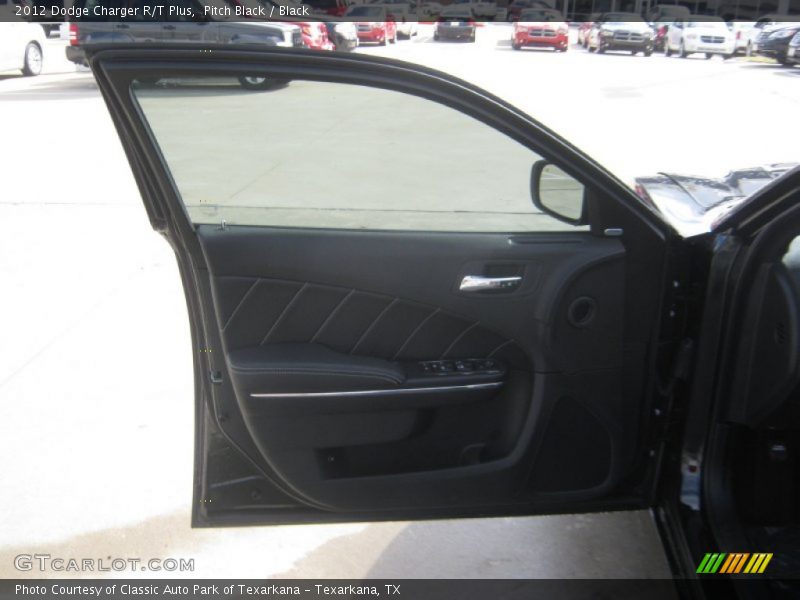 Pitch Black / Black 2012 Dodge Charger R/T Plus