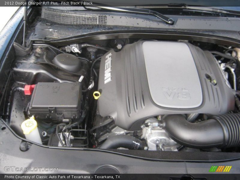 Pitch Black / Black 2012 Dodge Charger R/T Plus
