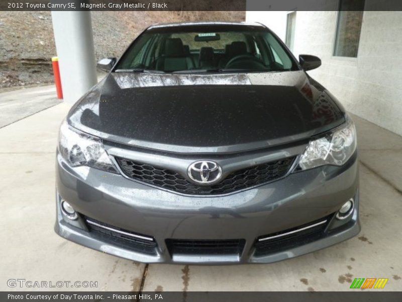 Magnetic Gray Metallic / Black 2012 Toyota Camry SE