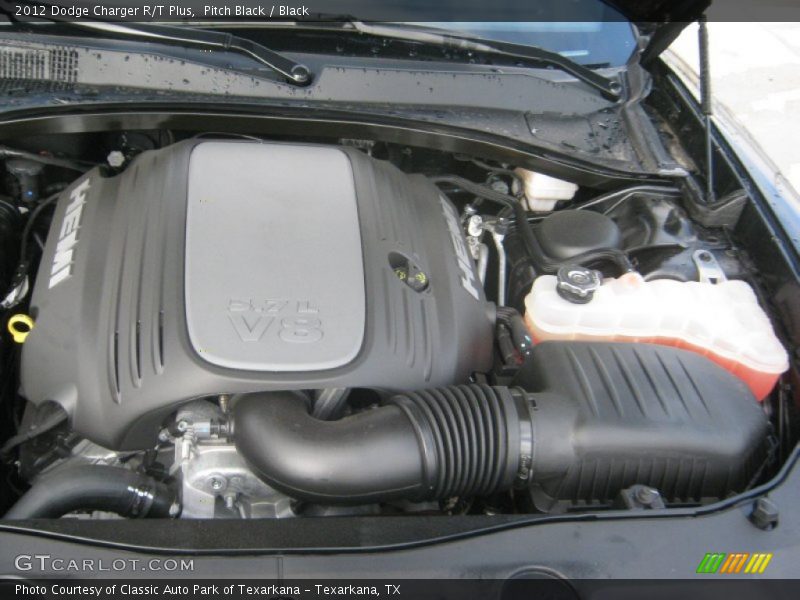 Pitch Black / Black 2012 Dodge Charger R/T Plus