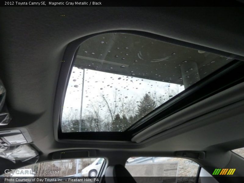 Magnetic Gray Metallic / Black 2012 Toyota Camry SE