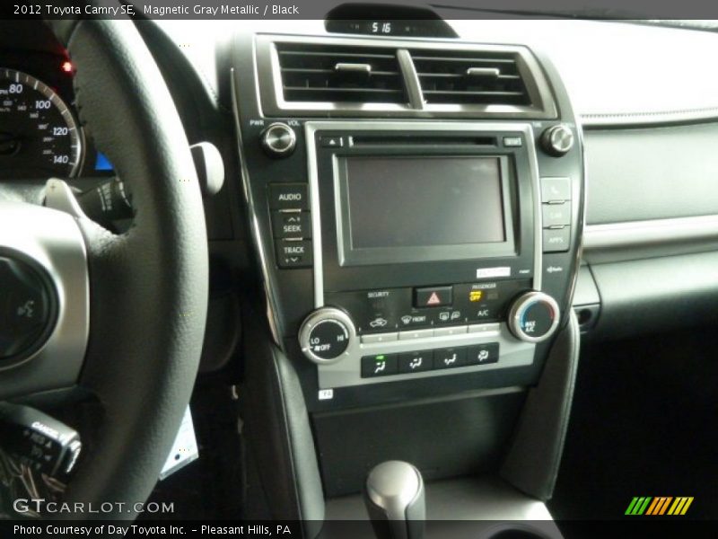 Magnetic Gray Metallic / Black 2012 Toyota Camry SE