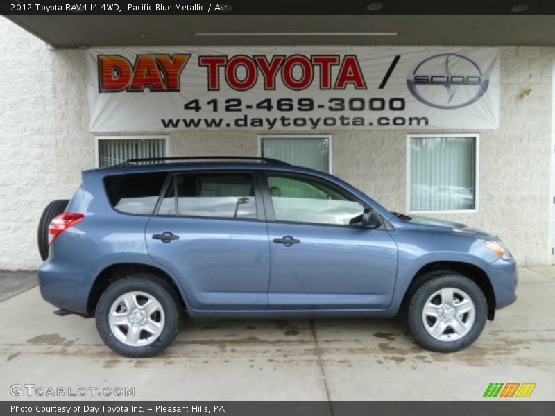 Pacific Blue Metallic / Ash 2012 Toyota RAV4 I4 4WD